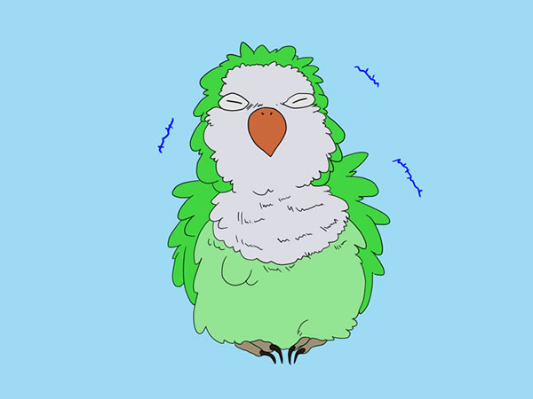 膨らんでいる